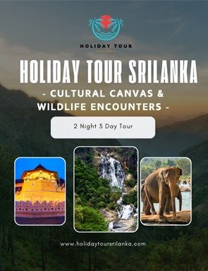 Cultural Canvas & Wildlife Encounters: A 3-Day Sri Lankan Journey